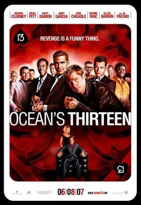 Ocean's Thirteen movie poster (2007) Mouse Pad MOV_67a24a48