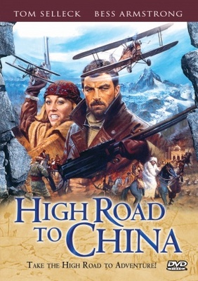 High Road to China movie poster (1983) canvas poster