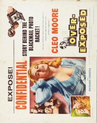 Over-Exposed movie poster (1956) wooden framed poster