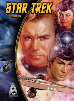 Star Trek movie poster (1966) pillow