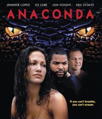 Anaconda movie poster (1997) wooden framed poster