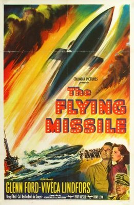 The Flying Missile movie poster (1950) metal framed poster