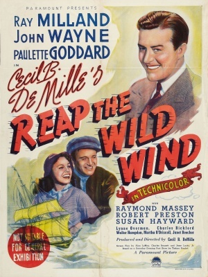 Reap the Wild Wind movie poster (1942) poster with hanger