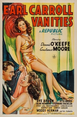 Earl Carroll Vanities movie poster (1945) wooden framed poster