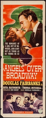 Angels Over Broadway movie poster (1940) metal framed poster