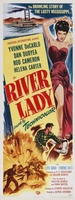 River Lady movie poster (1948) t-shirt #725631