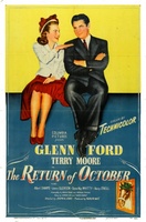 The Return of October movie poster (1948) t-shirt #1236047