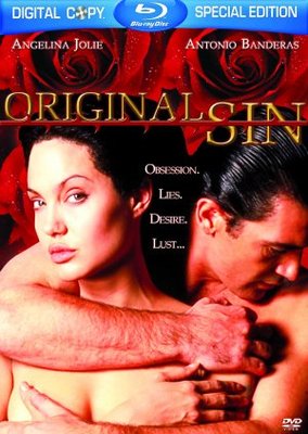 Original Sin movie poster (2001) pillow
