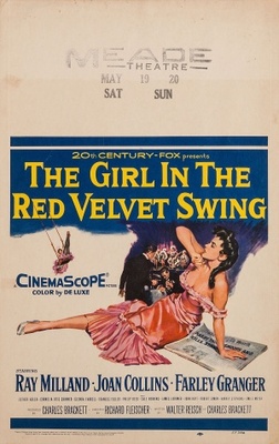The Girl in the Red Velvet Swing movie poster (1955) mouse pad
