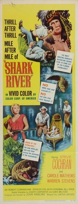 Shark River movie poster (1953) mouse pad
