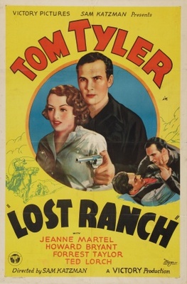 Lost Ranch movie poster (1937) poster with hanger