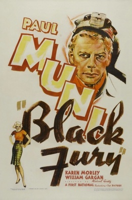Black Fury movie poster (1935) metal framed poster