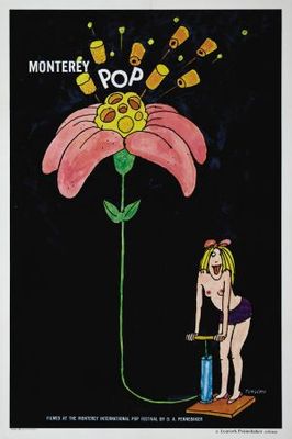 Monterey Pop movie poster (1968) mouse pad