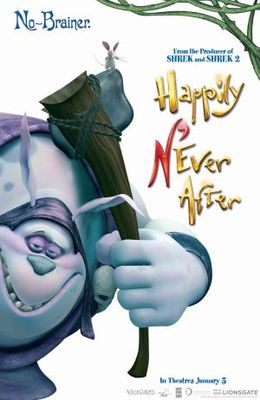 Happily N'Ever After movie poster (2007) wood print
