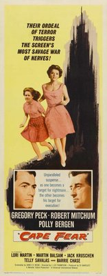 Cape Fear movie poster (1962) tote bag