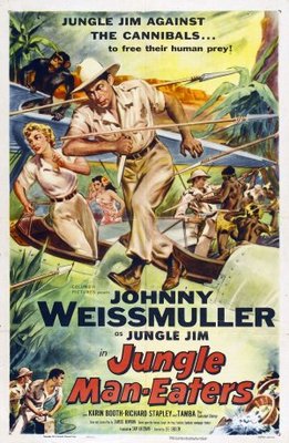 Jungle Man-Eaters movie poster (1954) hoodie