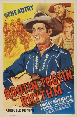 Rootin' Tootin' Rhythm movie poster (1937) pillow