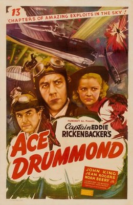 Ace Drummond movie poster (1936) pillow