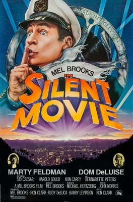 Silent Movie movie poster (1976) metal framed poster