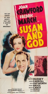 Susan and God movie poster (1940) wood print