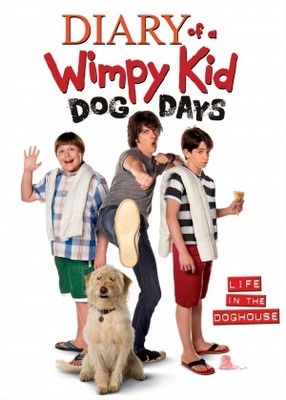Diary of a Wimpy Kid: Dog Days movie poster (2012) wood print
