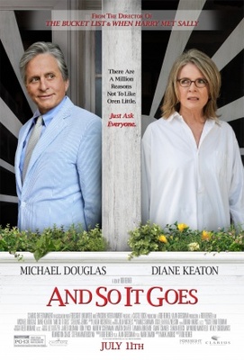 And So It Goes movie poster (2014) canvas poster
