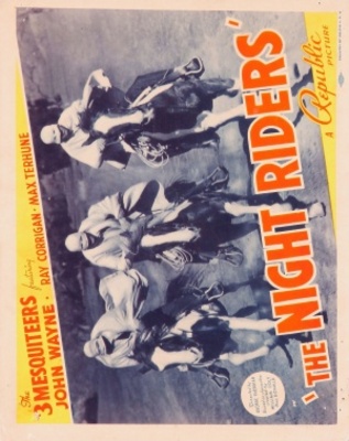 The Night Riders movie poster (1939) wood print