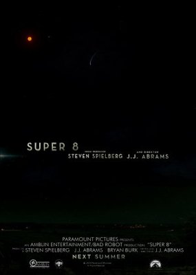 Super 8 movie poster (2010) poster with hanger