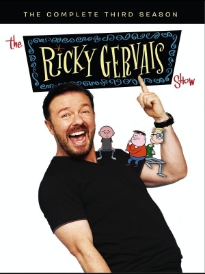 The Ricky Gervais Show movie poster (2010) Longsleeve T-shirt