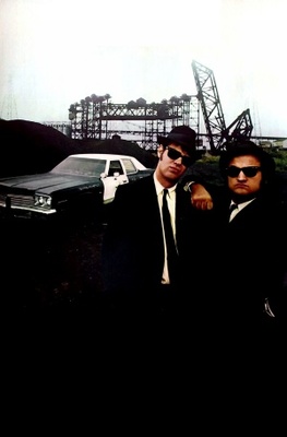 The Blues Brothers movie poster (1980) wood print