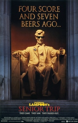 Senior Trip movie poster (1995) wooden framed poster