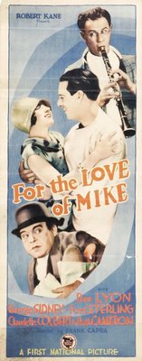 For the Love of Mike movie poster (1927) poster