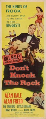 Don't Knock the Rock movie poster (1956) poster with hanger