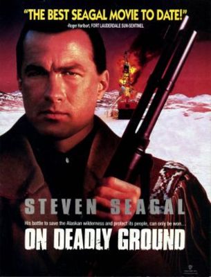 On Deadly Ground movie poster (1994) mug