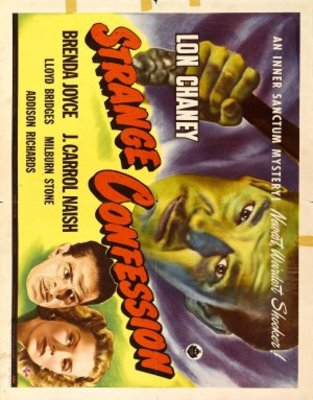 Strange Confession movie poster (1945) poster