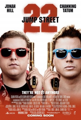 22 Jump Street movie poster (2014) mouse pad