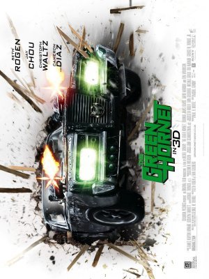 The Green Hornet movie poster (2010) metal framed poster