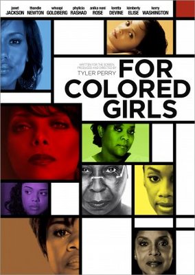 For Colored Girls movie poster (2010) wood print