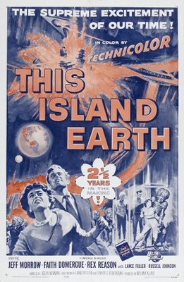 This Island Earth movie poster (1955) canvas poster