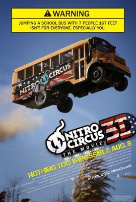 Nitro Circus: The Movie movie poster (2012) metal framed poster
