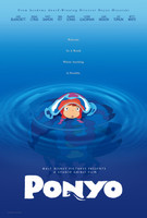 Gake no ue no Ponyo movie poster (2008) t-shirt #1260622