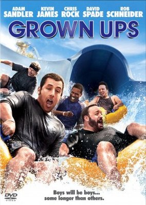 Grown Ups movie poster (2010) wood print