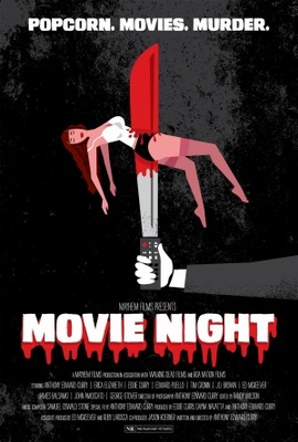 Movie Night movie poster (2013) Stickers MOV_6a016012