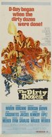 The Dirty Dozen movie poster (1967) Longsleeve T-shirt #703563