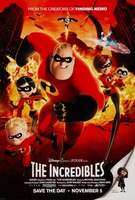 The Incredibles movie poster (2004) tote bag #MOV_6a12cc64