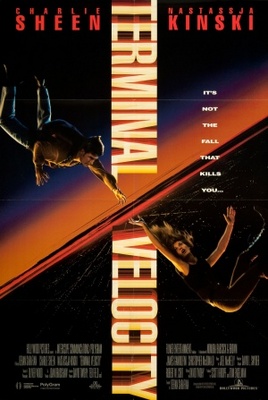 Terminal Velocity movie poster (1994) metal framed poster