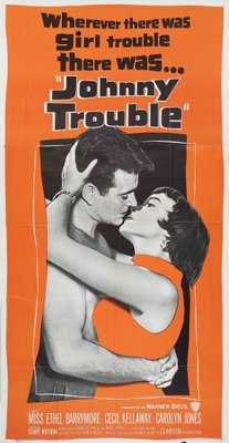 Johnny Trouble movie poster (1957) mouse pad