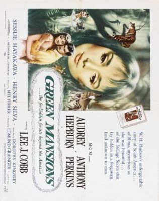 Green Mansions movie poster (1959) metal framed poster