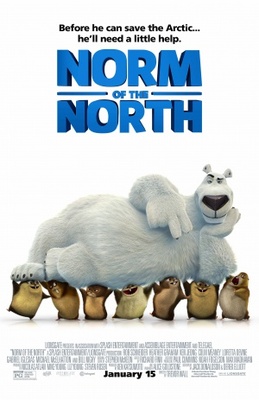 Norm of the North movie poster (2016) pillow