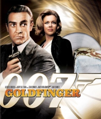 Goldfinger movie poster (1964) pillow